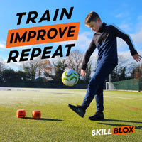 SKILL BLOX Keepy Up Training Dice – Football Gifts for Boys and Girls - KEEPY UP EDITION