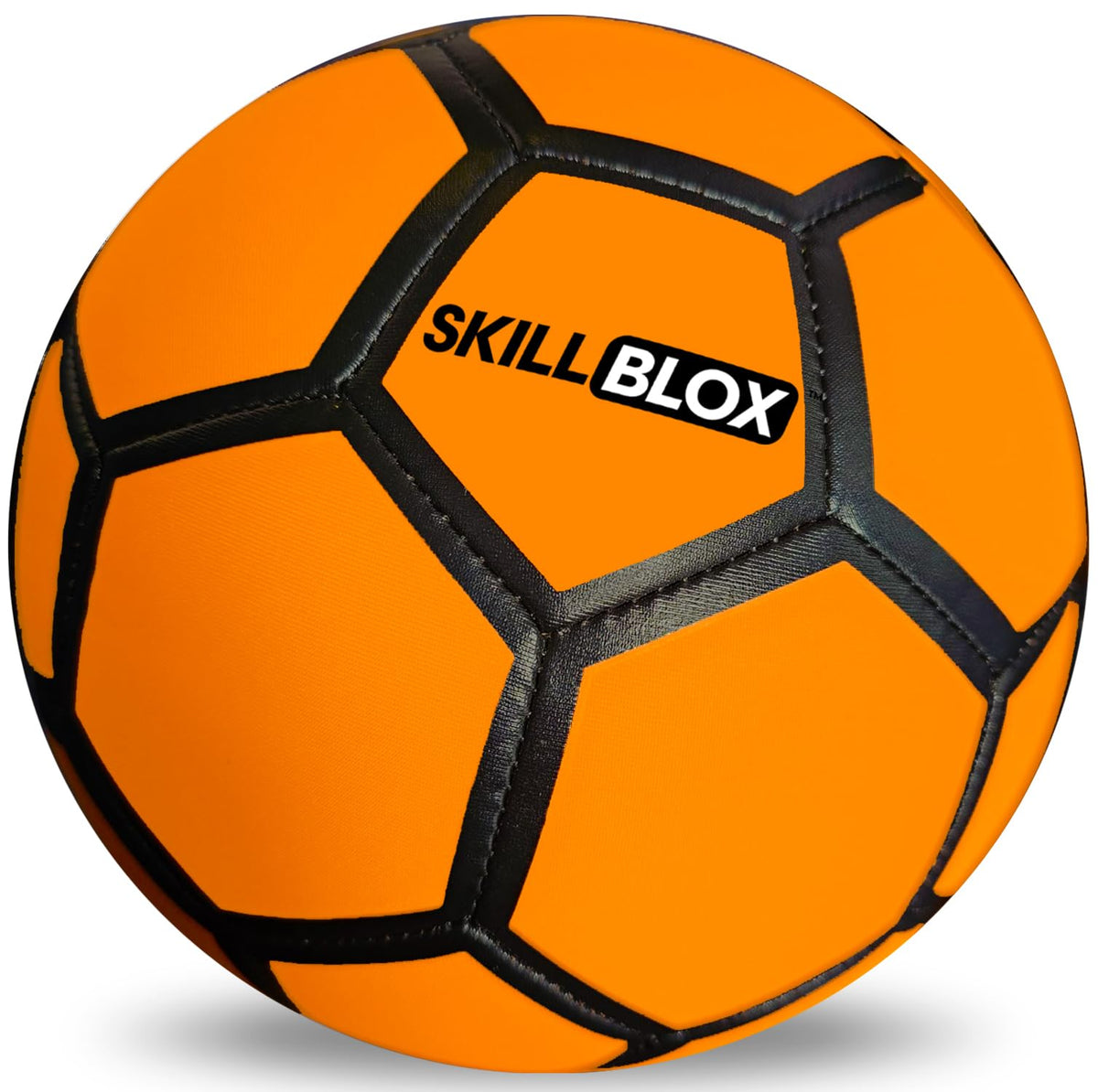 SKILL BLOX SoftStrike Home Indoor Football Training Ball - Size 4 - Football Gifts for Boys and Girls (SKILLBLOX SKILLS HOME TRAINING BALL)