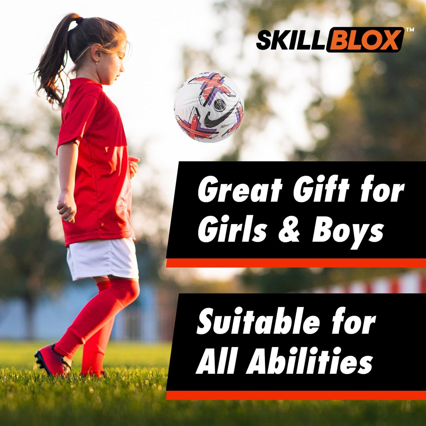 SKILL BLOX Keepy Up Training Dice – Football Gifts for Boys and Girls - KEEPY UP EDITION