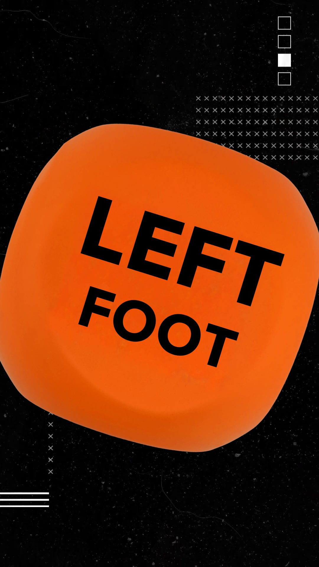 LEFT FOOT - TRAINING GUIDE